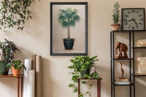 Sovereign Palm I - 24x36 Art Poster Print for Wall, Home Decor