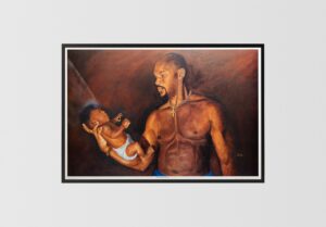 I'll Be There For You by Fred Mathews, Art Poster Print for Wall, Home Decor