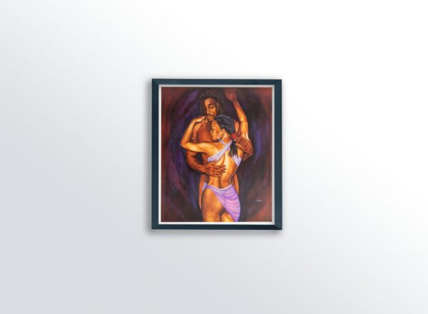 Just Hold Me by Fred Mathews, Art Poster Print for Wall, Home Decor