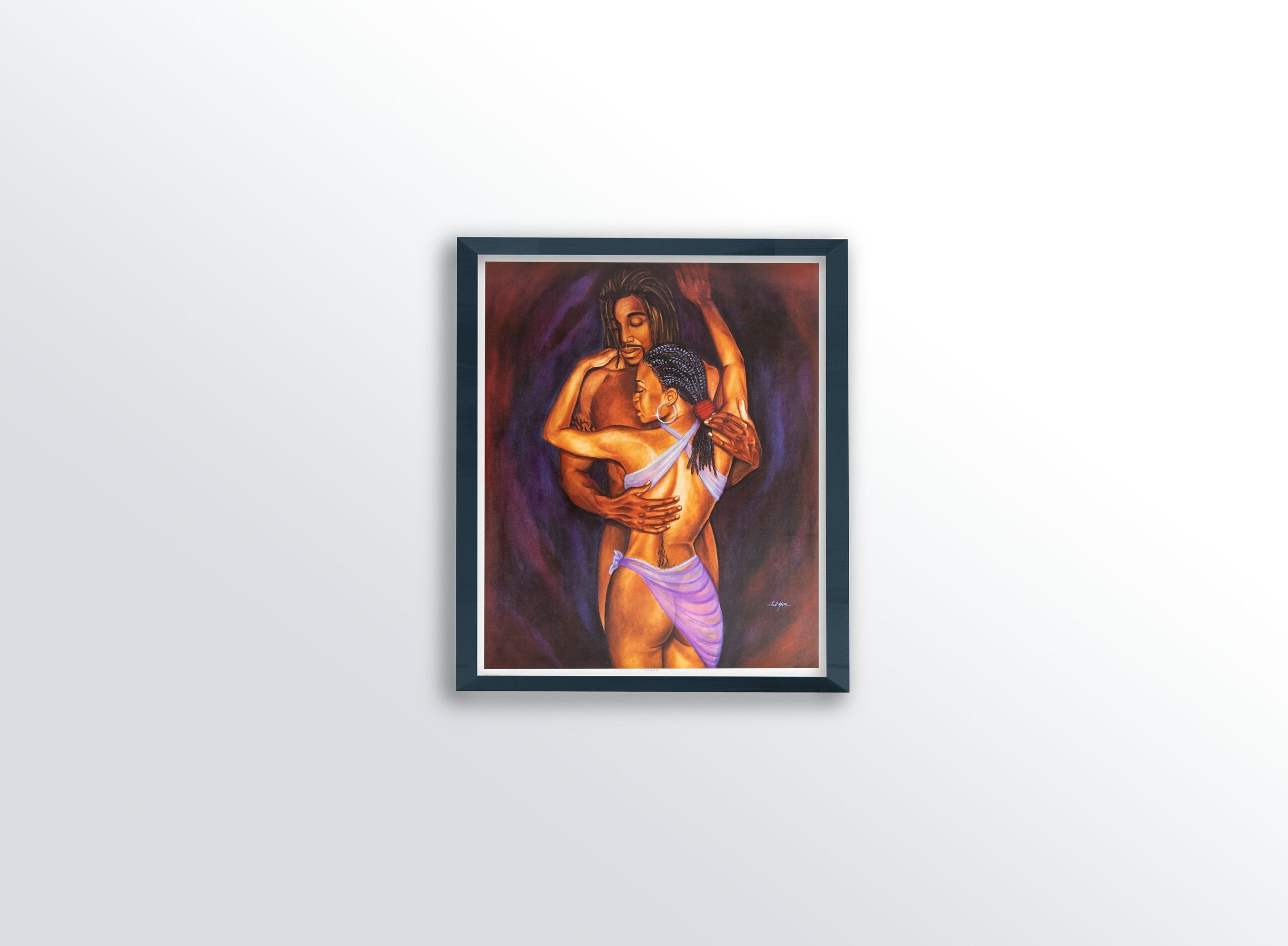 img 1 Just Hold Me by Fred Mathews, Art Poster Print for Wall, Home Decor - Image 1