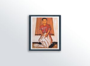 Just Like My Daddy [Kappa] by Fred Mathews, Art Poster Print for Wall, Home Decor