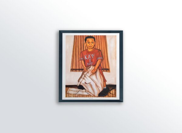 Just Like My Daddy [Kappa] by Fred Mathews, Art Poster Print for Wall, Home Decor