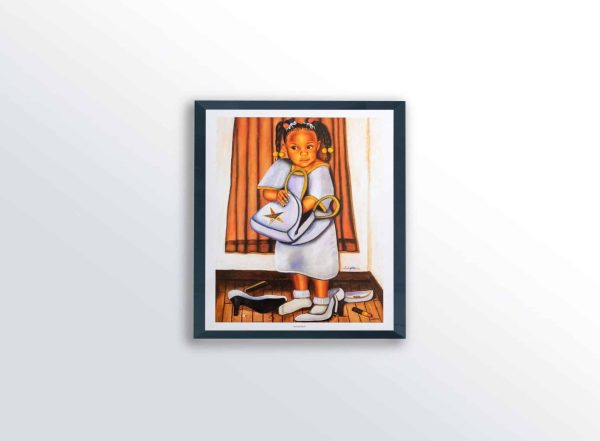 Just Like my Mom [OES] by Fred Mathews, Art Poster Print for Wall, Home Decor