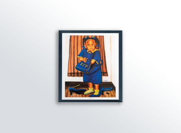 Just Like my Mom [Sigma] by Fred Mathews, Art Poster Print for Wall, Home Decor