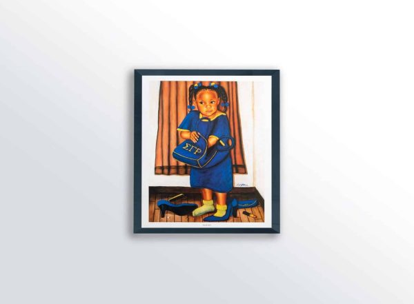 Just Like my Mom [Sigma] by Fred Mathews, Art Poster Print for Wall, Home Decor