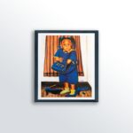 Just Like my Mom [Zeta] by Fred Mathews, Art Poster Print for Wall, Home Decor