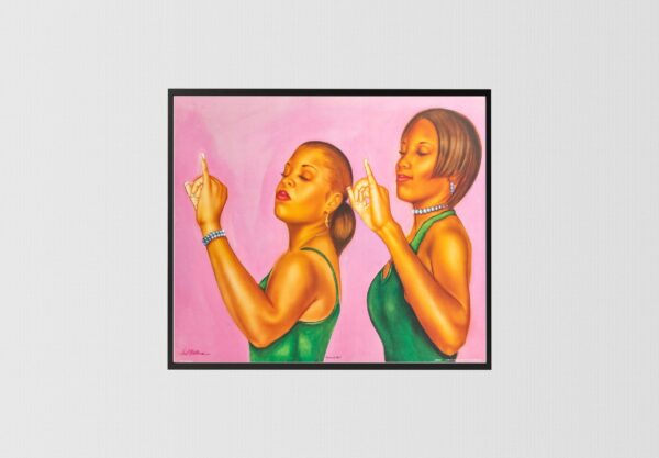 Sisters of AKA by Fred Mathews, Art Poster Print for Wall, Home Decor