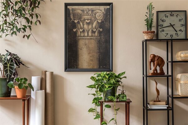 Smooth Column, by Lamy - 24x36 Art Poster Print for Wall, Home Decor