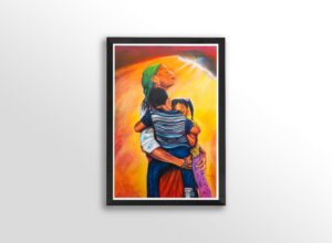 My Inspiration by Fred Mathews, Art Poster Print for Wall, Home Decor