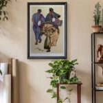 Samba, by Ogbake - 24x36 Art Poster Print for Wall, Home Decor