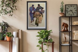 Samba, by Ogbake - 24x36 Art Poster Print for Wall, Home Decor