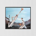 Flyball by Doyle, Art Poster Print for Wall, Home Decor