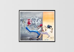 No Skating by Doyle, Art Poster Print for Wall, Home Decor