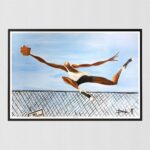 No Dunking by Doyle, Art Poster Print for Wall, Home Decor