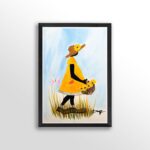 Sunflower Sister by Doyle, Art Poster Print for Wall, Home Decor