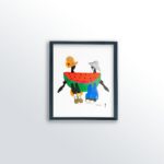 Watermelon Sunday by Doyle, Art Poster Print for Wall, Home Decor