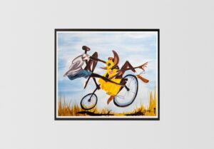 Baby, Hold On by Doyle, Art Poster Print for Wall, Home Decor