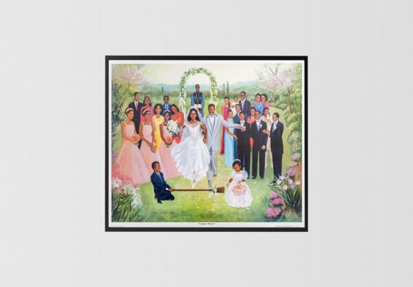 Jumpin' Broom by Katherine Roundtree, Art Poster Print for Wall, Home Decor