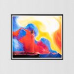 Praying Through the Storm by Katherine Roundtree, Art Poster Print for Wall, Home Decor