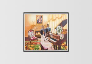 Yes, Jesus Loves Me by Katherine Roundtree, Art Poster Print for Wall, Home Decor