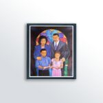 Praying Together by Johnny Meyers, Art Poster Print for Wall, Home Decor