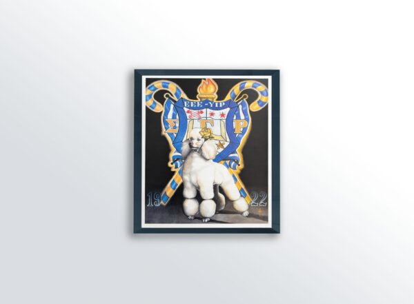 Sigma Poodle by Tracy Andrews, Art Poster Print for Wall, Home Decor