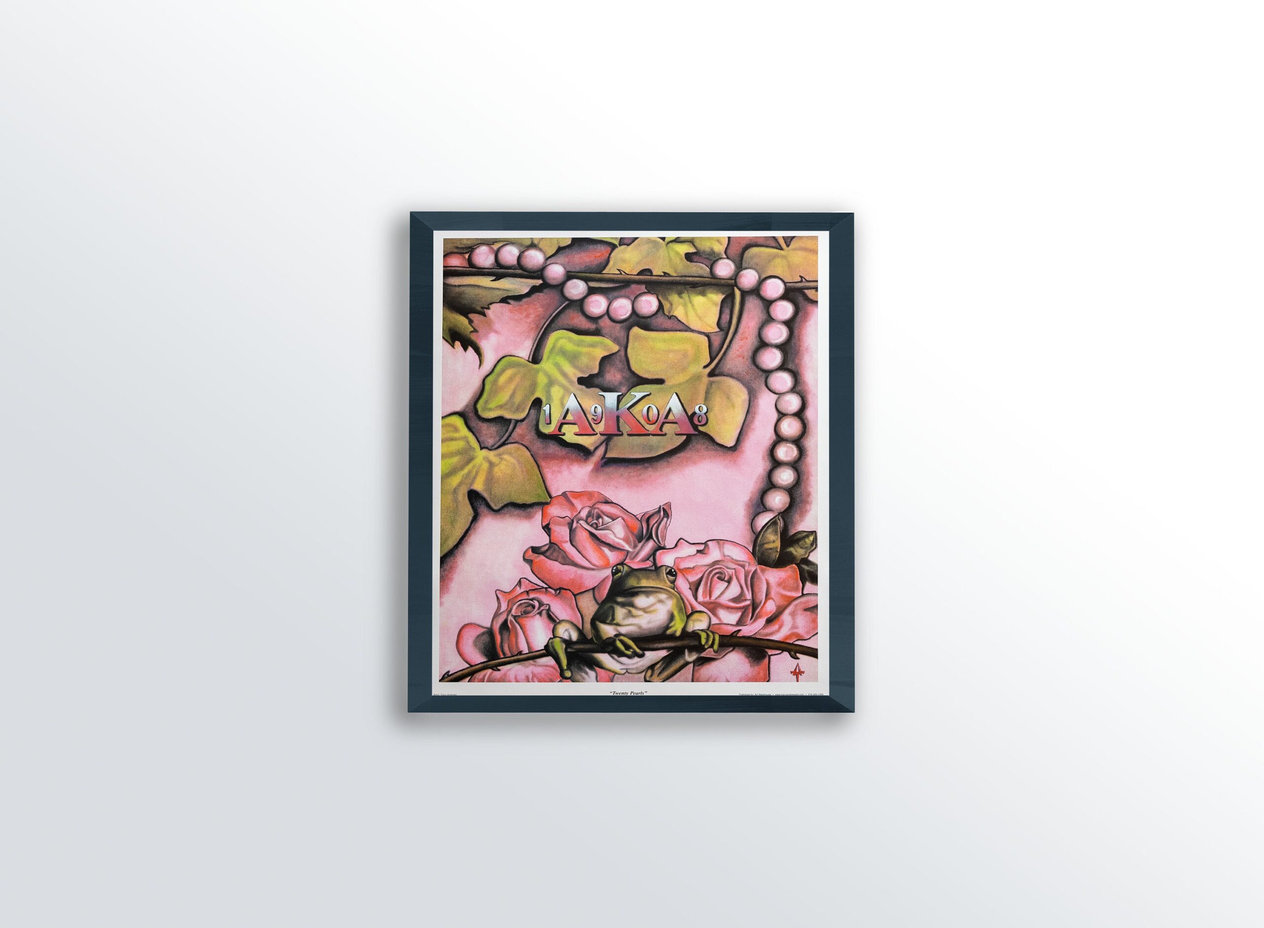 img 1 Twenty Pearls by Tracy Andrews, Art Poster Print for Wall, Home Decor - Image 1