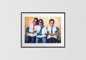 First Sunday II by Gilbert Young, Art Poster Print for Wall, Home Decor