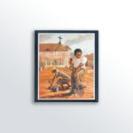 Building for my Lord by Gilbert Young, Art Poster Print for Wall, Home Decor