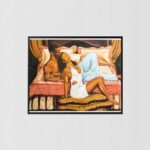 Pillow Talk by Mes'ij, Art Poster Print for Wall, Home Decor