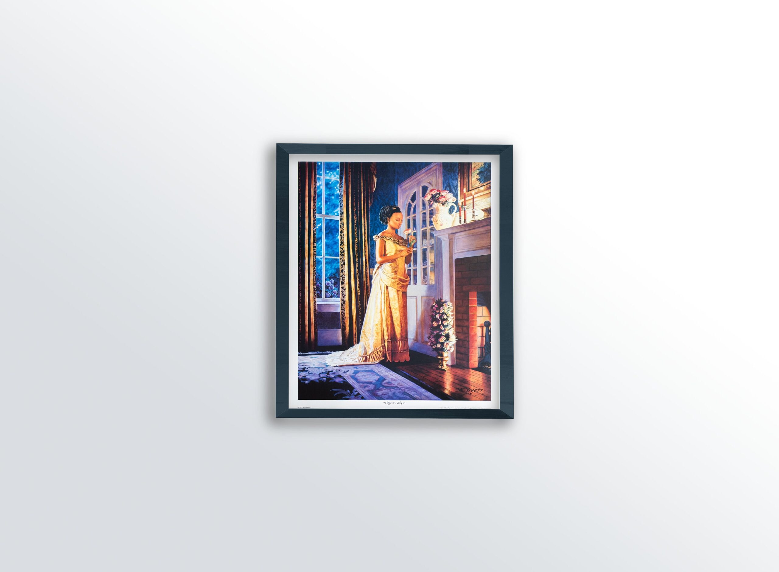 img 1 Elegant Lady I by Melinda Byers, Art Poster Print for Wall, Home Decor - Image 1
