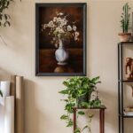 Traditional White, by Kellergogy - 24x36 Art Poster Print for Wall, Home Decor