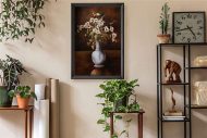 Traditional White, by Kellergogy - 24x36 Art Poster Print for Wall, Home Decor