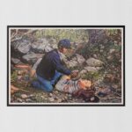 If Thine Enemy Thirst by Janice Huse, Art Poster Print for Wall, Home Decor