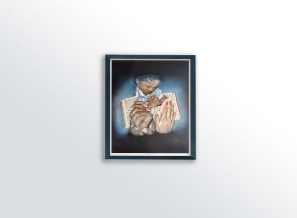 Together We Pray by R.A. Norris, Art Poster Print for Wall, Home Decor