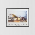 Alpha Avenue by Moody, Art Poster Print for Wall, Home Decor