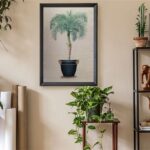 Potted Palm I - 24x36 Art Poster Print for Wall, Home Decor