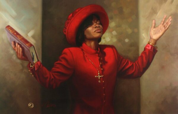 Blessed & Highly Favored 24x36