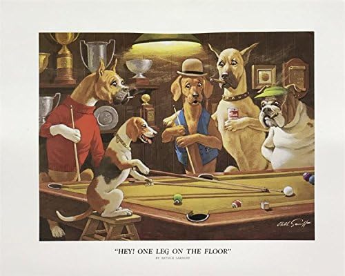 img 1 HEY ! ONE LEG ON THE FLOOR - 8x10 Inch - Image 1