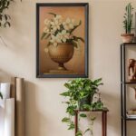 Golden Blossoms I, by Shephard - 24x36 Art Poster Print for Wall, Home Decor