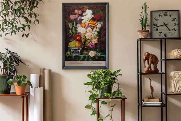 Floral Elegance, by Mayr - 24x36 Art Poster Print for Wall, Home Decor