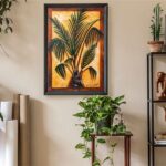 Exotic Palm II, by Gerald Ivey - 24x36 Art Poster Print for Wall, Home Decor