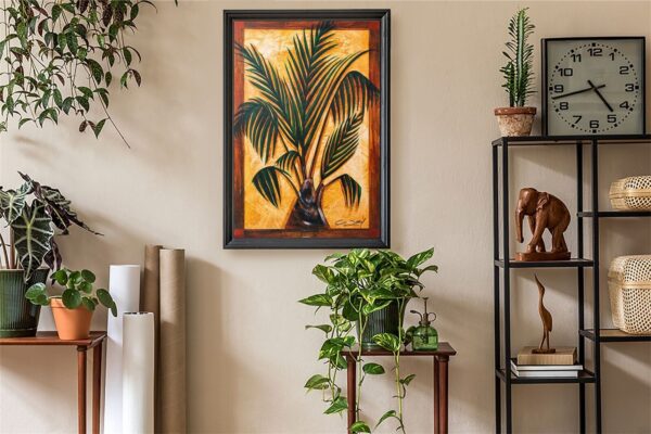 Exotic Palm II, by Gerald Ivey - 24x36 Art Poster Print for Wall, Home Decor