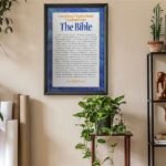 Everything I Need To Know I Learned From The Bible - 24x36 Art Poster Print for Wall, Home Decor