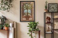 Classical Banana Tree, by Kruskamp - 24x36 Art Poster Print for Wall, Home Decor