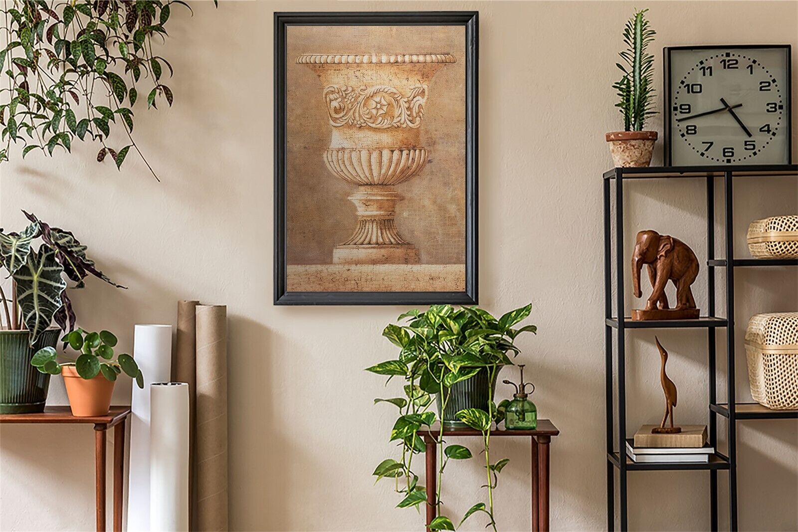 img 1 Classic Estate Urn, by Lamy - 24x36 Art Poster Print for Wall, Home Decor - Image 1