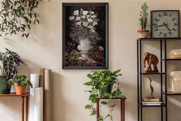 Callas, by Brown - 24x36 Art Poster Print for Wall, Home Decor