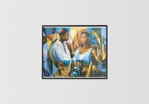 Through Thick and Thin by Alix Beaujour, Art Poster Print for Wall, Home Decor