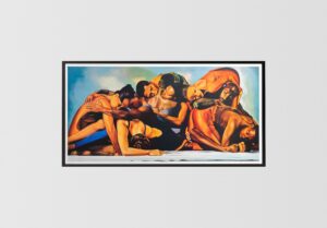 Solid as a Rock by Alix Beaujour, Art Poster Print for Wall, Home Decor