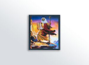 Ten Commandments by Alix Beaujour, Art Poster Print for Wall, Home Decor